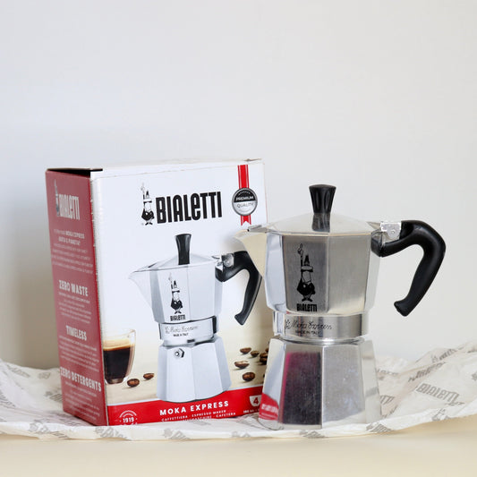 Bialetti Moka Express Stovetop Espresso Maker – 6 cup (180ml)